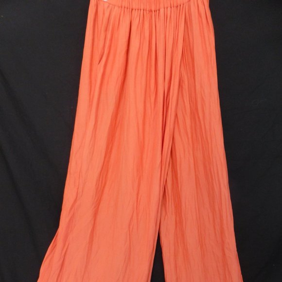 ZARA BASIC, small, orange pants , 2 pockets, BNWOT - Picture 1 of 4